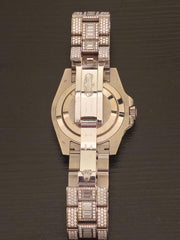 Rolex | GMT-Master II | 116769TBR - factory Dimond set | White gold | 40 mm | White gold | White | Automatic