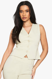Bengaline Fitted Waistcoat