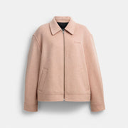 Zip Front Wool Jacket