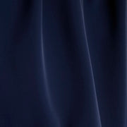 Navy Frill Trim Long Sleeve Top