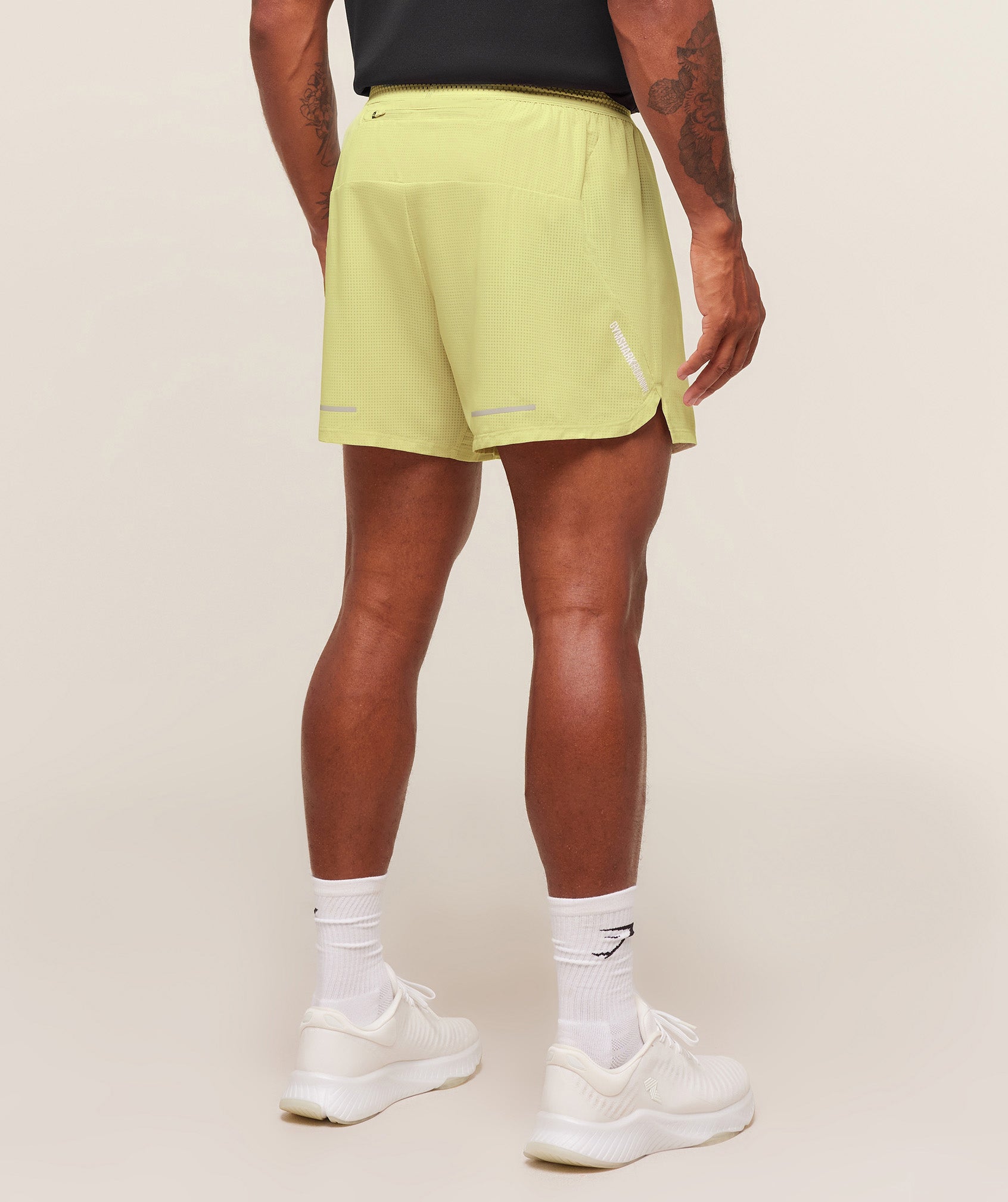 Gymshark Running 5" Shorts -  Sorbet Yellow