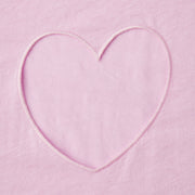 WORN IN JERSEY HEART ONESIE | BABY PINK