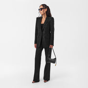 Sequin Long Sleeve Blazer