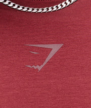 Gymshark Power T-Shirt - Sets Red
