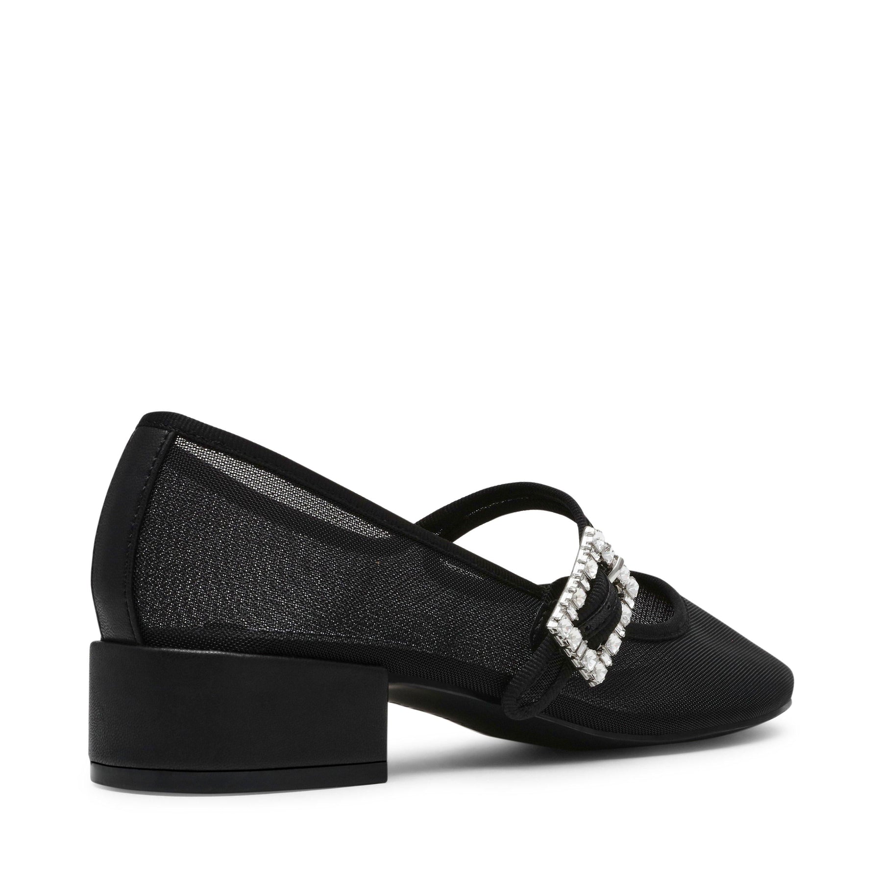Champaign Block Heel Court Shoes