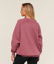 Gymshark Training Oversized Fleece Sweatshirt - Reset Pink