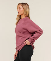 Gymshark Training Oversized Fleece Sweatshirt - Reset Pink
