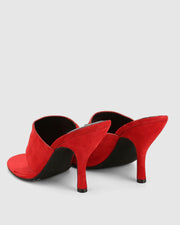 Maxime Red Suede