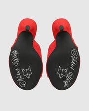 Maxime Red Suede