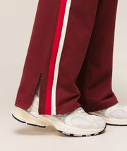 Gymshark Piping Wide Leg Pant - Sets Red/Carmine Red/Soft White