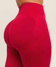 Gymshark Lift Seamless Leggings - Carmine Red