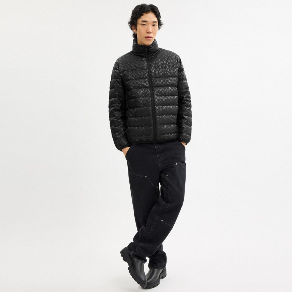 Lightweight Down Jacket In Recycled Polyester