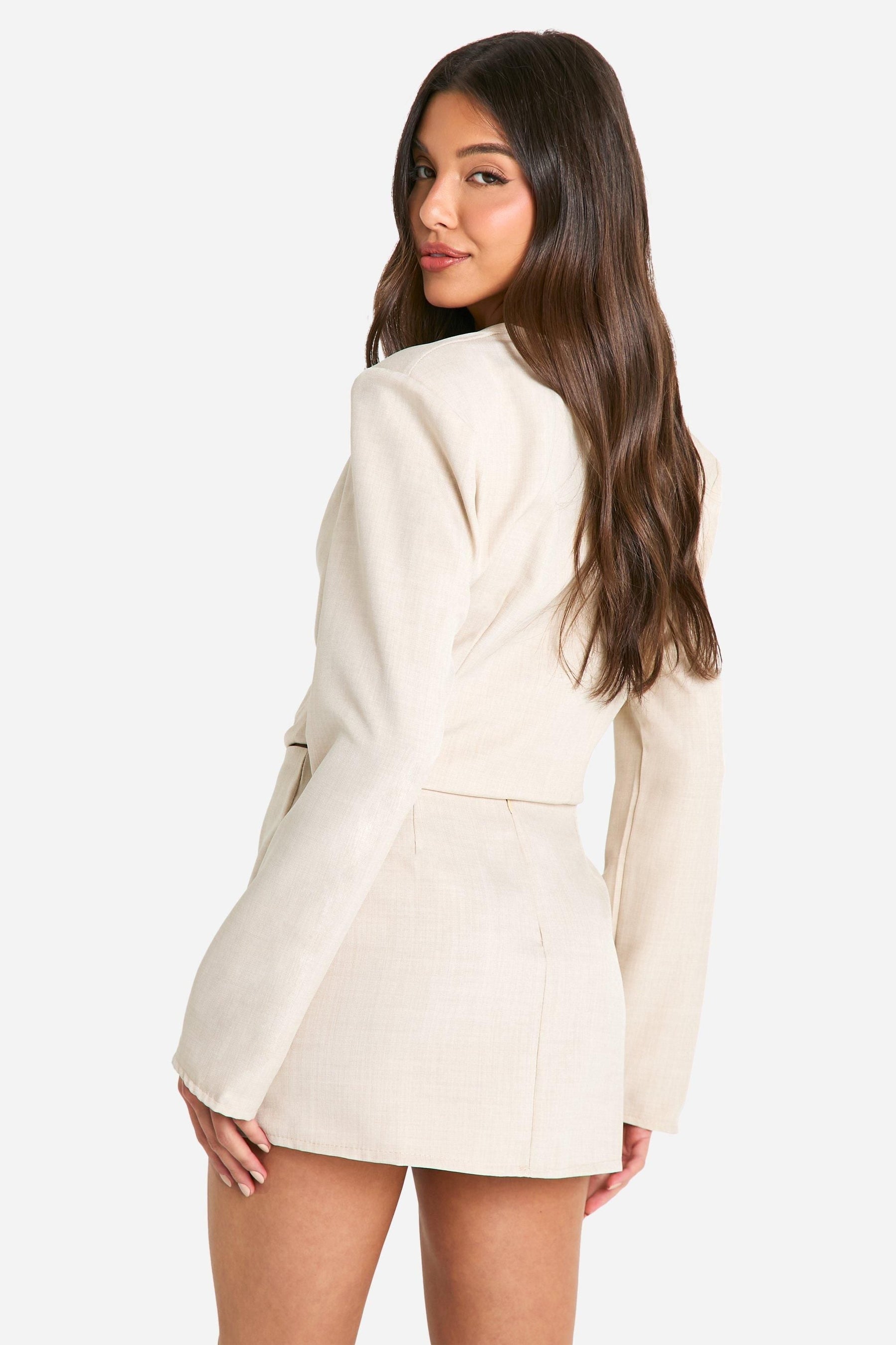Marl Micro Mini Skirt