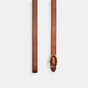 Restored Horse And Carriage Buckle Reversible Belt, 20 Mm