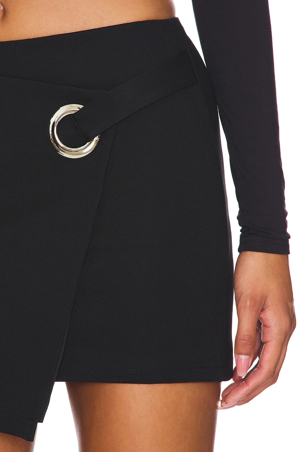 superdown Rayleen Mini Skirt in Black