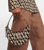 VLogo Signature Toile Iconographe Mini shoulder bag