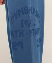 Gymshark Collegiate Washed Wide Leg Jogger - Compound Blue