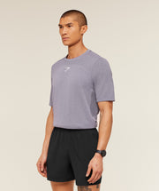 Gymshark Lightweight Seamless T-Shirt - GS Fog Purple/ Marl