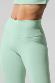 High-Waist Airbrush Capri