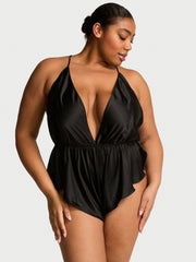 Satin Flutter Romper