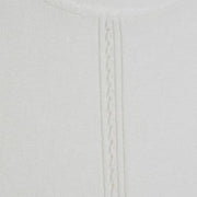 White Knitted Vest Top