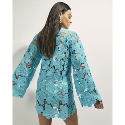 Blue Lace Shell Beach Tunic