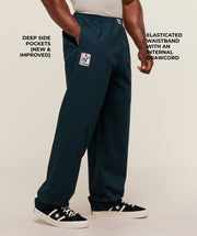 Gymshark Straight Leg Pumper Pants - Deep Petrol Blue