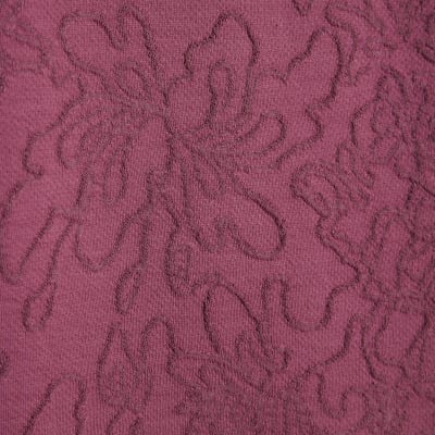 Petite Pink Jacquard Wide Leg Trousers