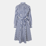 Ela Belted Shirt Dress
