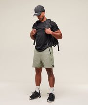 Gymshark Tactical 6" Short - Chalk Green