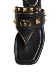 Plaster Caster leather sandals