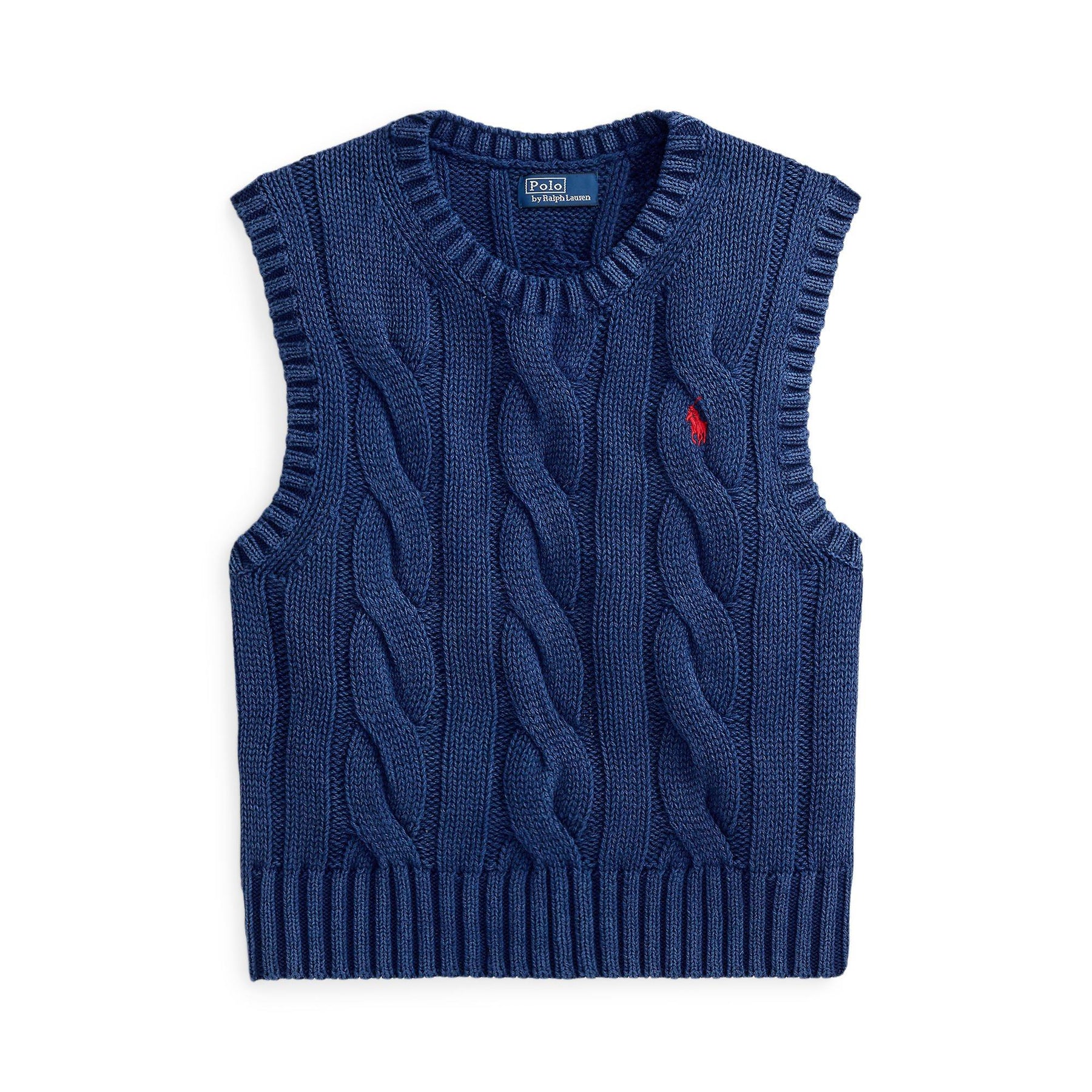 Knitted Cable Knit Vest