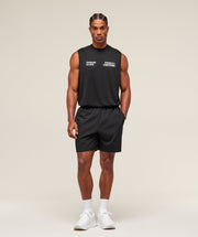 Gymshark S&C Graphic Cut Off Tank - Black