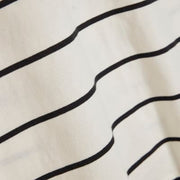 Cream Striped Grown On Sleeve T-shirt