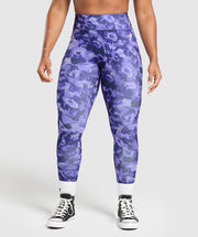 Gymshark Reps Power Leggings - Fresh Lilac