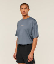 Gymshark Tactical Oversized T-Shirt - Iron Blue