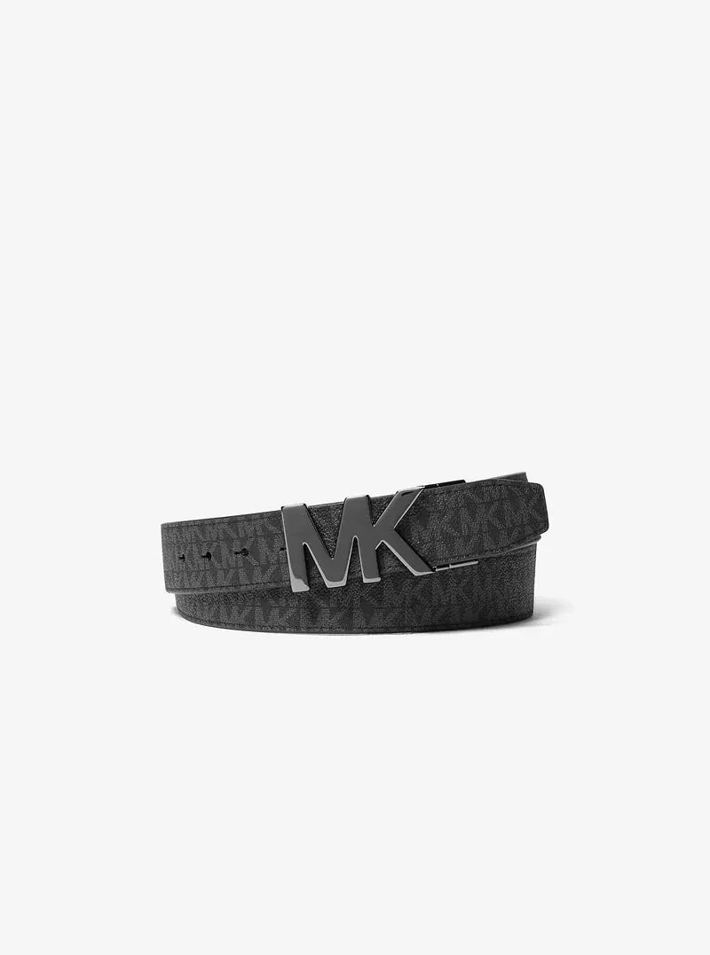 Michael Kors 4-in-1 Signature Logo Belt Box Set Black