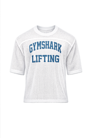 Gymshark Mesh Oversized White T-Shirt