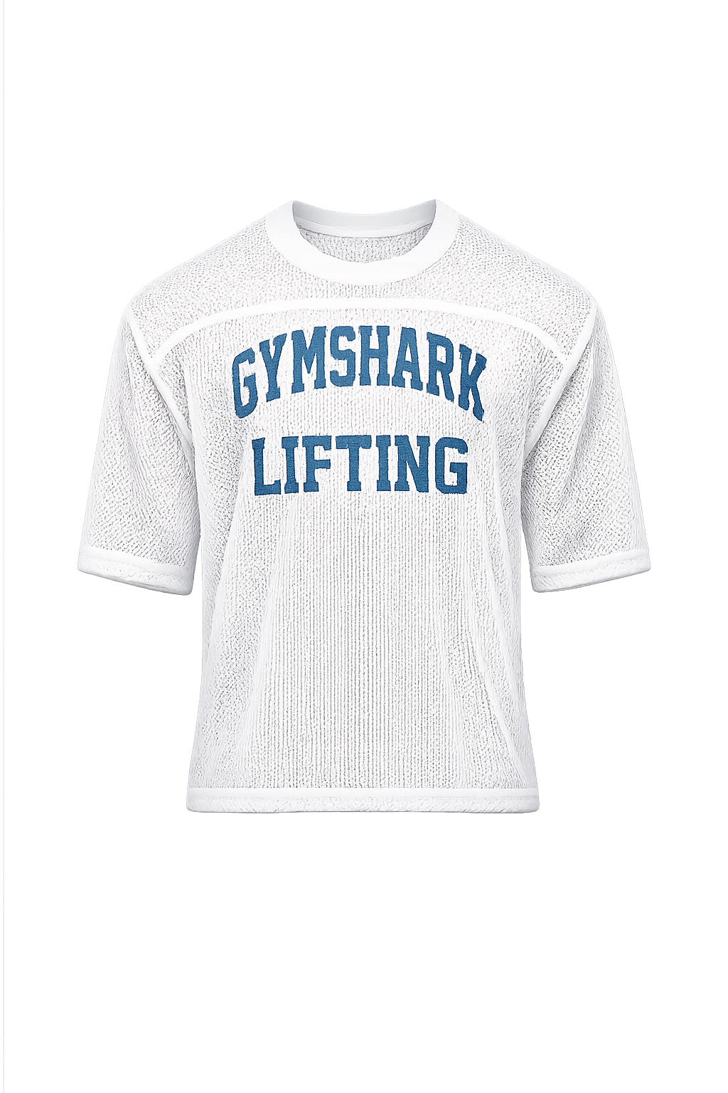 Gymshark Mesh Oversized White T-Shirt