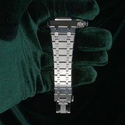 Audemars Piguet MINT COMPLETE SET Royal Oak Selfwinding Green Dial Stainless Steel Bracelet 26240 ST