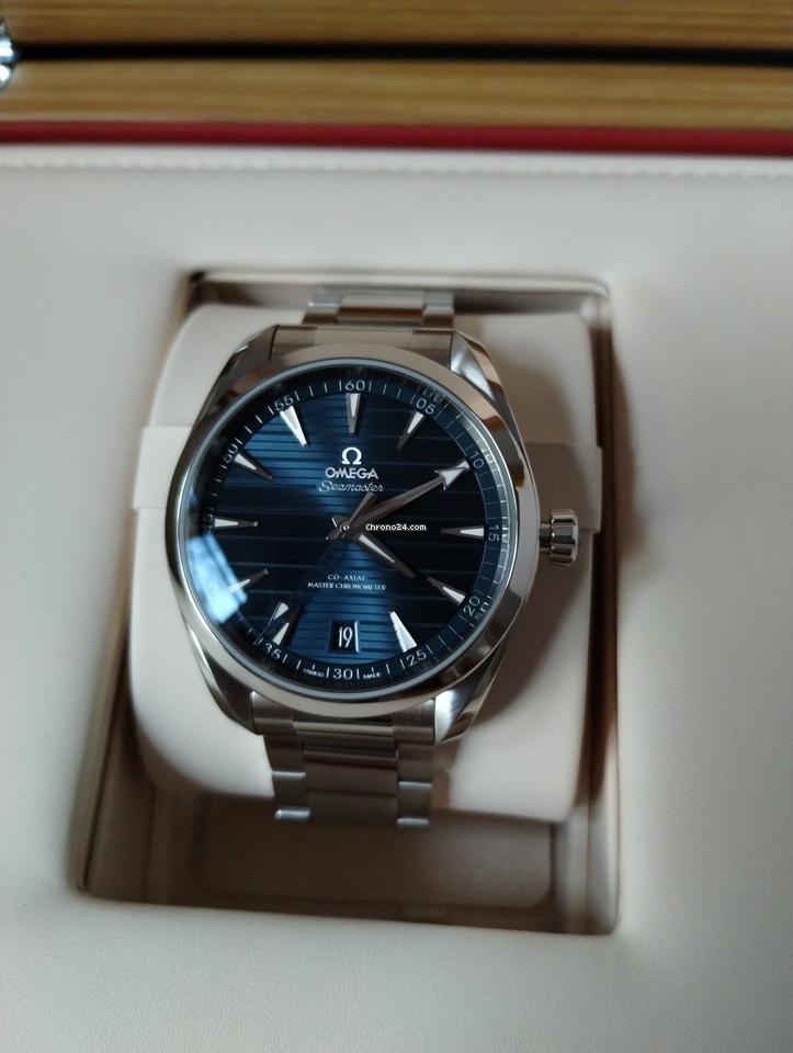 Omega Seamaster Aqua Terra150m Omega Seamaster Aqua Terra 150 M Summer Blue 41mm UNWORN. 2/26
