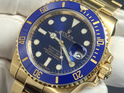 Rolex | Submariner | 116618LB | Yellow gold | 40 mm | Yellow gold | Blue | Automatic