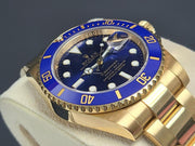 Rolex | Submariner | 116618LB | Yellow gold | 40 mm | Yellow gold | Blue | Automatic