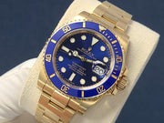 Rolex | Submariner | 116618LB | Yellow gold | 40 mm | Yellow gold | Blue | Automatic