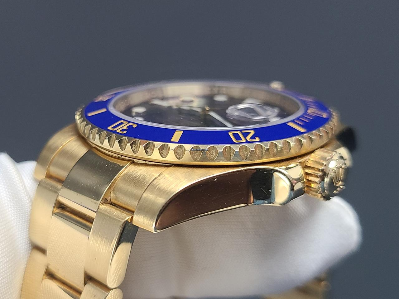 Rolex | Submariner | 116618LB | Yellow gold | 40 mm | Yellow gold | Blue | Automatic