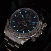 Rolex | Daytona | 116509 | White gold | 40 mm | Steel | Blue | Automatic