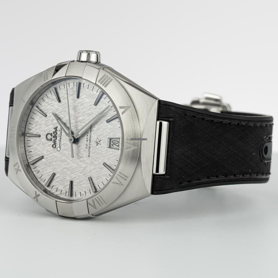 Omega Constellation131.12.41.21.06.001 / Master Chronometer / Co-Axial / 41mm / Box&Papers Anti-magnetic Date Time zone Transparent caseback