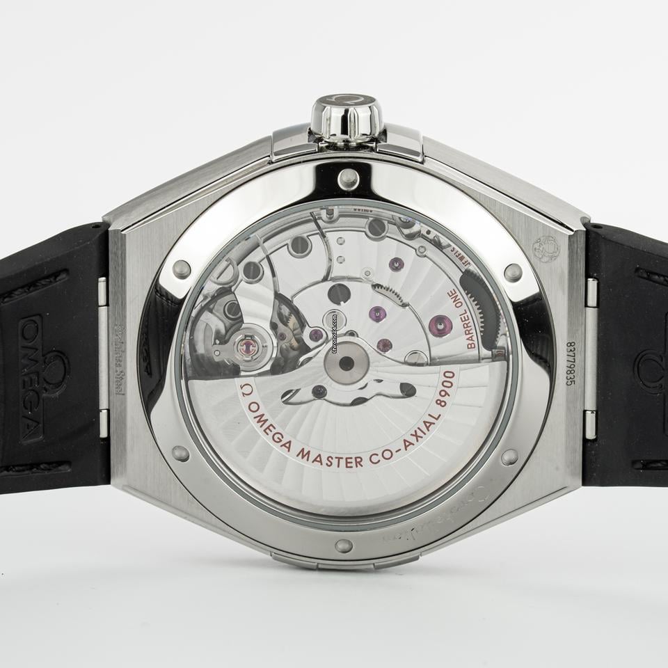 Omega Constellation131.12.41.21.06.001 / Master Chronometer / Co-Axial / 41mm / Box&Papers Anti-magnetic Date Time zone Transparent caseback
