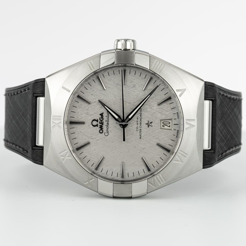 Omega Constellation131.12.41.21.06.001 / Master Chronometer / Co-Axial / 41mm / Box&Papers Anti-magnetic Date Time zone Transparent caseback