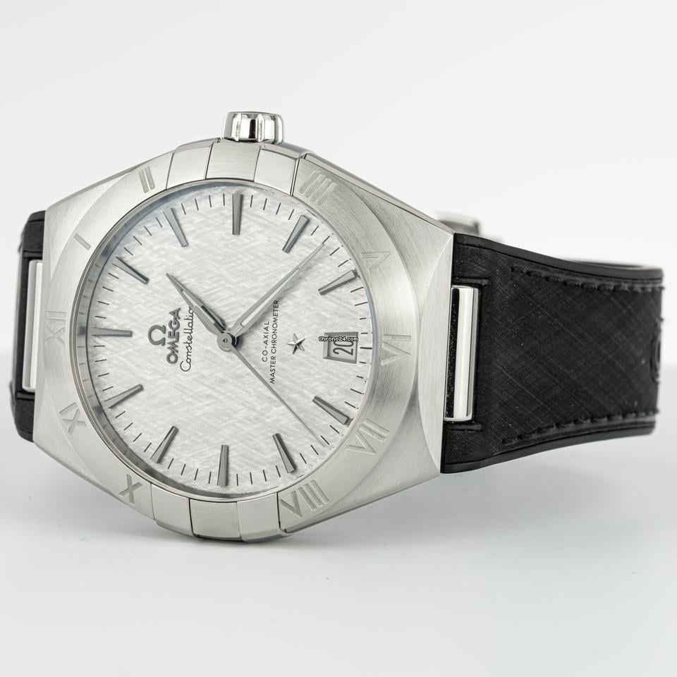 Omega Constellation131.12.41.21.06.001 / Master Chronometer / Co-Axial / 41mm / Box&Papers Anti-magnetic Date Time zone Transparent caseback